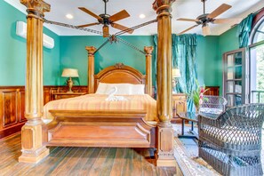 1 bedroom, internet, bed sheets - Lovely Riverfront Suite w/ Balcony, WiFi, AC, Pool & Gorgeous View (San Ignacio)