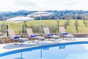 Pool - SON NADAL - Villa with private pool and free WiFi in Costitx (Costitx)