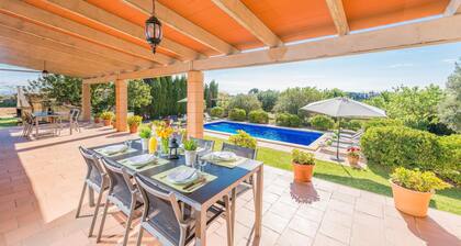 SA CONCA - Ferienhaus mit privaten Pool in Porto Cristo. WiFi gratis