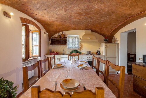 Maison de vacances privée avec piscine privée, climatisation, WIFI, patio, près de Montepulciano