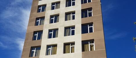 Overnatningsstedets facade