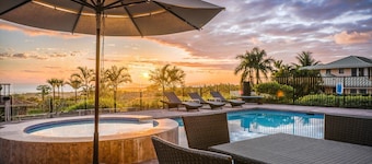 🏖️Kona Private Home w/ A/C, Pool & Rooftop Ocean Views