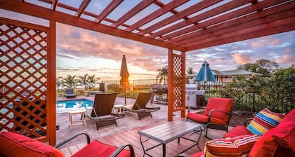 🏖️Ocean View | Private Pool, Patio, & Lanai