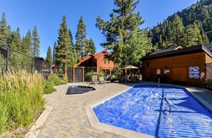 A heated pool - Alpine Condo on the River (Alpine Meadows)