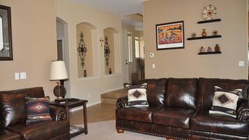 Televisión, chimenea