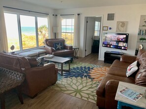 TV - Dune Heights, Ocean Front, Sleeps 10, 4 Bedroom, WiFi, Flat Screens (St Augustine)