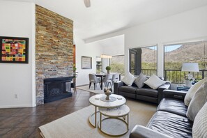 TV, fireplace, DVD player - Amazing interior upgrades highlighted by the picture perfect mountain views (Tucson)