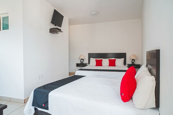 Chambre Supérieure, plusieurs lits | Wi-Fi gratuit, draps fournis