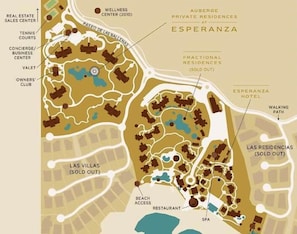 Carte de l’hébergement