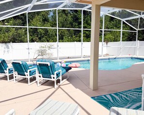 Pool - Vacation Home with Private Pool Near Disney (Davenport)