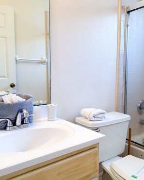 Hair dryer, towels - Vacation Home with Private Pool Near Disney (Davenport)