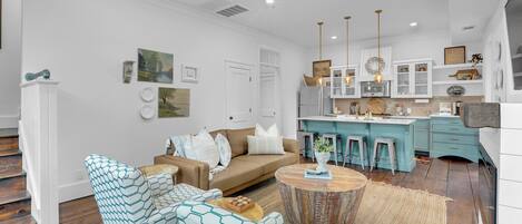 TV connectée, cheminée