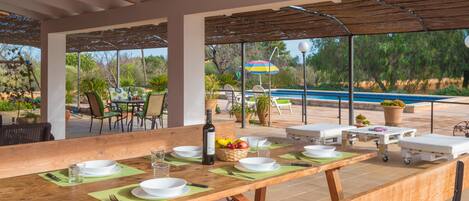 Restaurante al aire libre