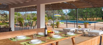 CA'N CANASTRO - Villa with private pool in Binissalem. Free WiFi
