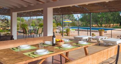 CA'N CANASTRO - Villa with private pool in Binissalem. Free WiFi