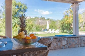 Udendørs spisemuligheder