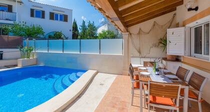 CASA LENA - Ferienhaus mit privaten Pool in Portocolom. WiFi gratis