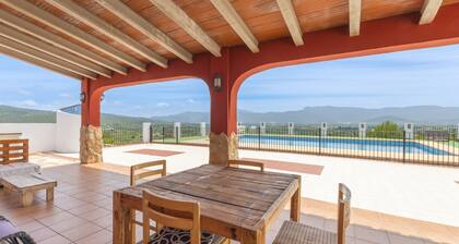 SENSACIONS - Villa con piscina privada en Llutxent. WiFi Gratis