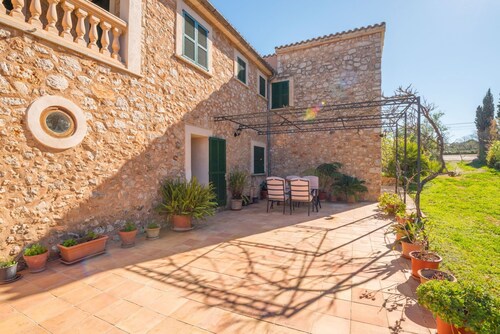SES ROQUES - Villa with private swimming pool and free Wifi in Santa Maria del Cami
