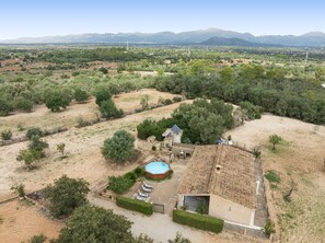 Exterior - SON ROSSINYOL  - Beautiful country house with above ground pool in rural and quiet area. F (Llubí)