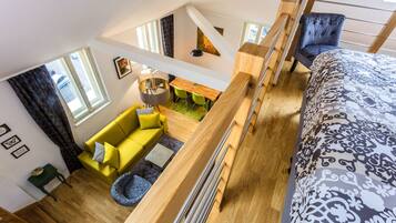 1 habitación, tabla de planchar con plancha, wifi y ropa de cama