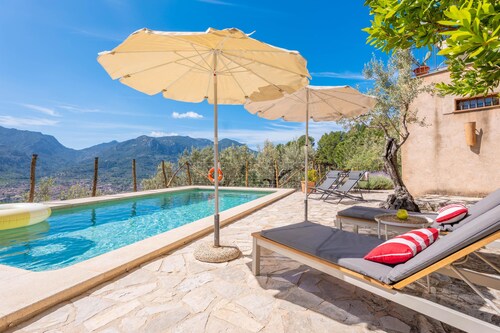 SON BOU - Ferienhaus mit privaten Pool in Soller. WiFi gratis