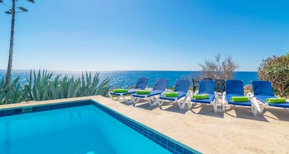 VILLA SOL NAIXENT- Ferienhaus mit Meerblick in Cala Serena - Felanitx . WiFi gratis
