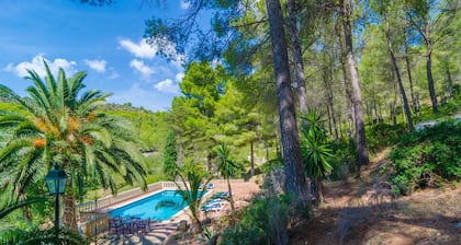 CAN BOLEI - Villa con piscina privada en Sant Elm. WiFi Gratis