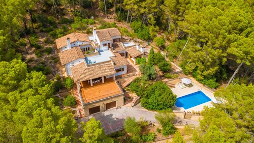 CAN PERE VELL - Ferienhaus mit privaten Pool in ANDRATX. WiFi gratis