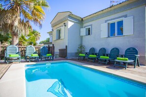 Pool - VILLA SA MARINA (FIGUEMAR) - Villa with private pool in Alcudia. Free WiFi (Alcúdia)