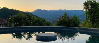 Beautiful private villa for 6 people with WIFI, private pool, TV, patio and panoramic view