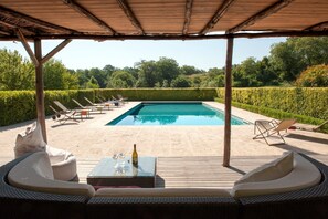Pool - Beautiful private villa for 10 guests with A/C, WIFI, private pool, TV and patio (Porano)