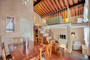 Dining - Lovely apartment for 2 people with A/C, WIFI, pool and TV (Monterappoli)