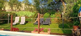 Wonderful private villa for 6 people with private pool, WIFI, TV and panoramic view