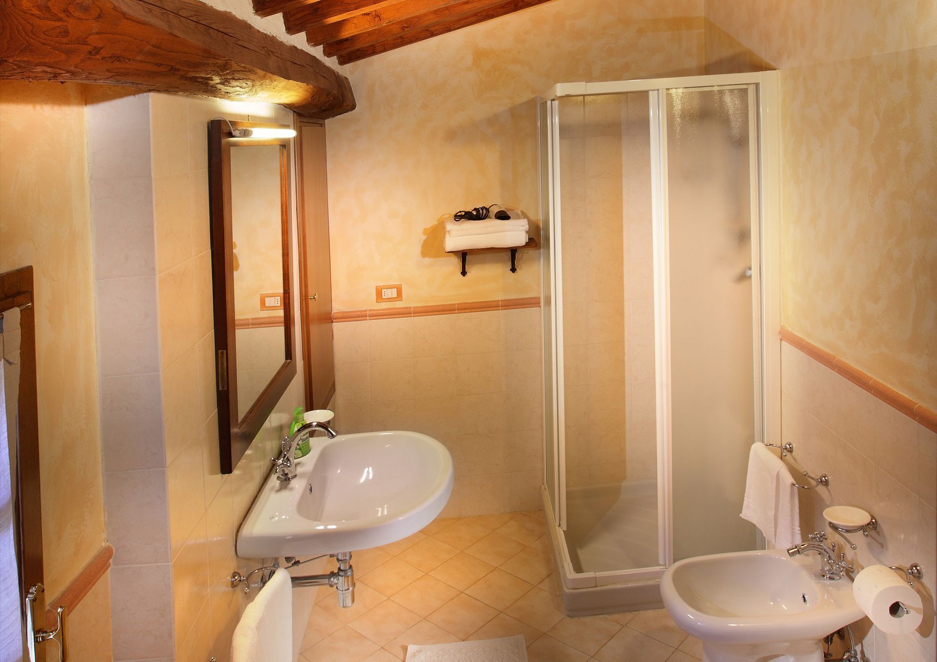 Shower, bidet