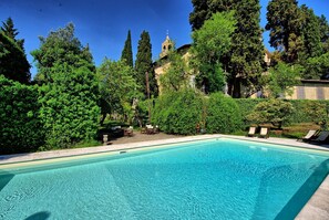 Pool - Montegufoni 19b - Apartment with swimming pool (Montespertoli)