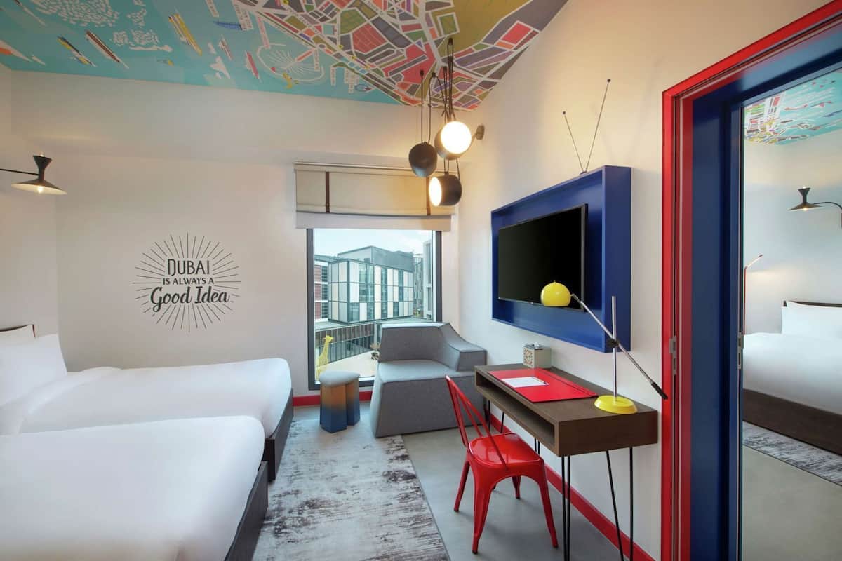 1 bedroom, hypo-allergenic bedding, minibar, in-room safe