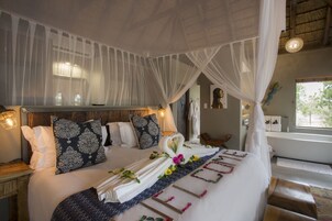 华丽客房 | 1 多间卧室、高档床上用品、迷你吧、客房内保险箱