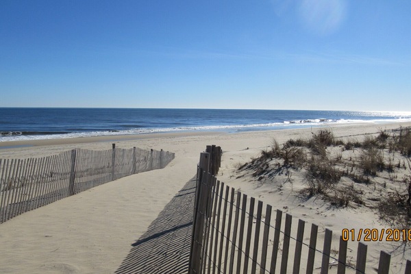 Beach nearby, sun loungers