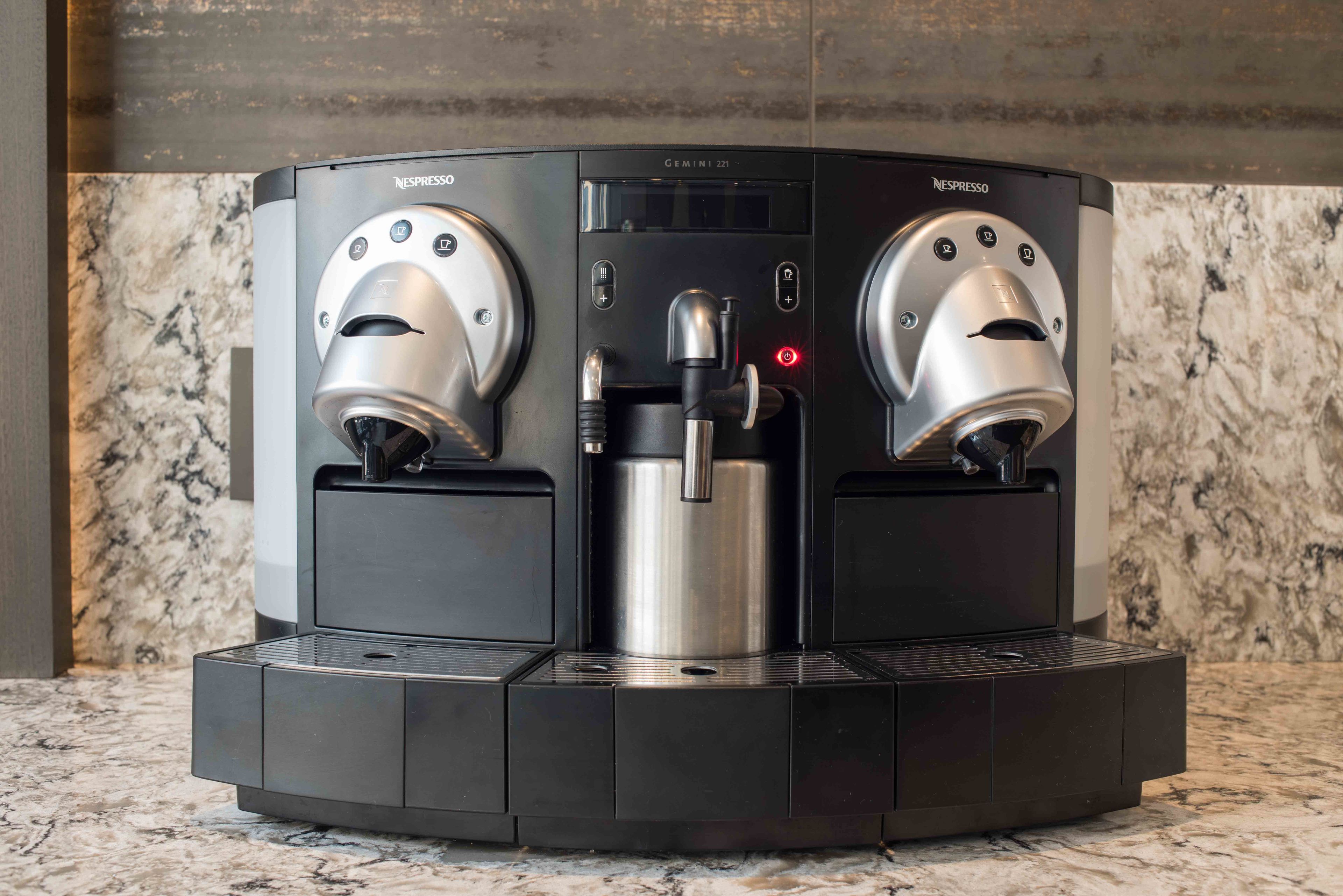 daily buffet breakfast for a fee