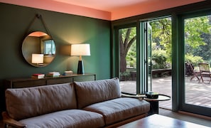 Grand Room (Garden House) | Premium bedding, in-room safe, desk, iron/ironing board - Troutbeck (Amenia)