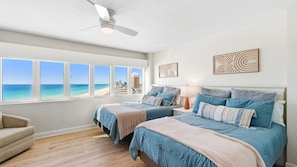 3 habitaciones, internet y ropa de cama 