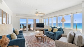 Smart TV - D1001 Direct Gulf-Front View, 3 Pools, Tennis (Panama City Beach)