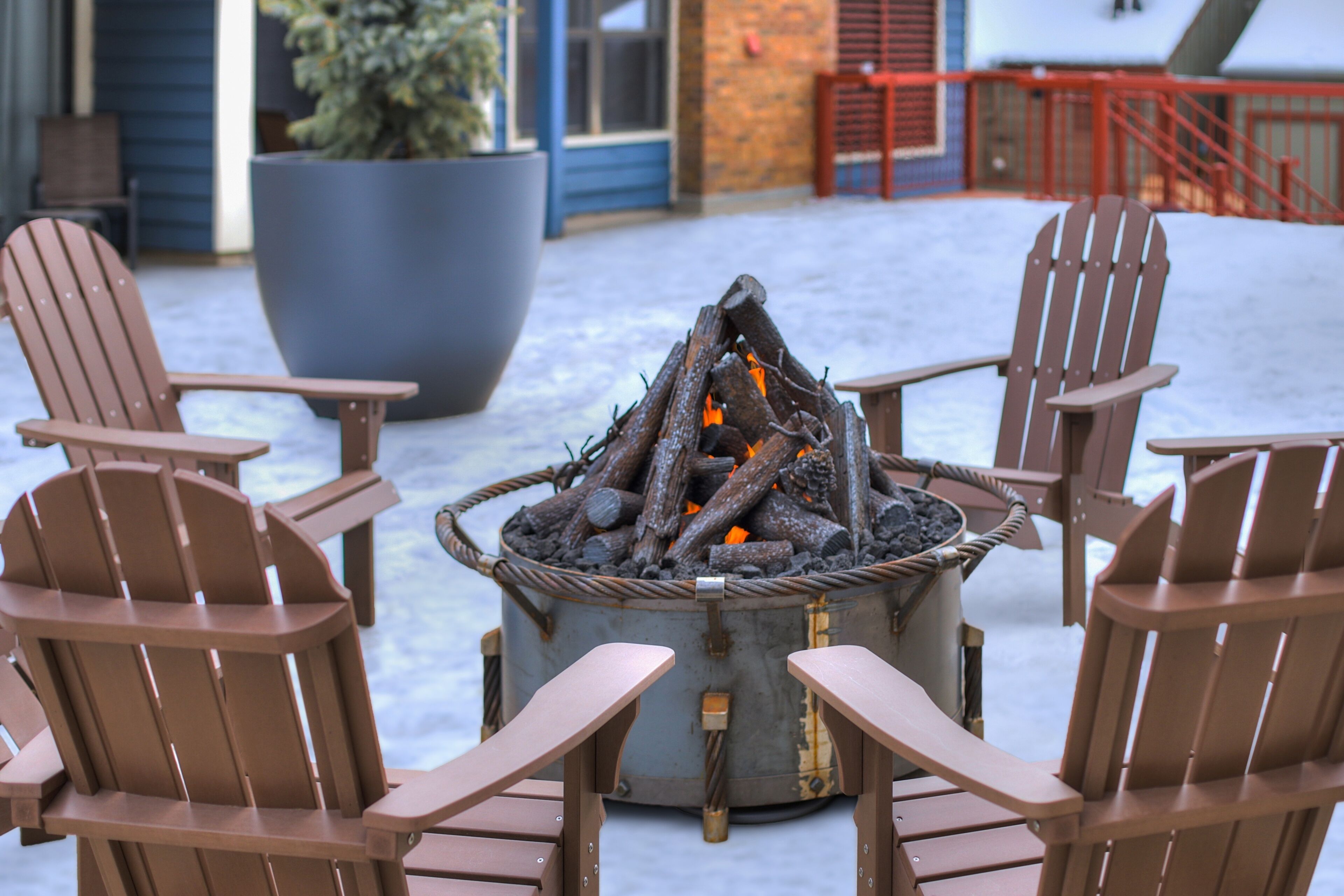 Overnattingsstedets uteområder