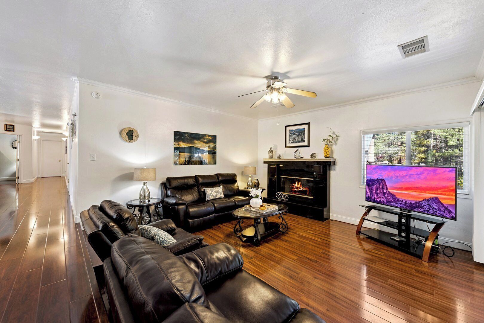 TV, peis og DVD-spiller