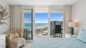 2 bedrooms, internet, bed sheets - C602 Sunset View, 3 Pools, Gulf Front (Panama City)