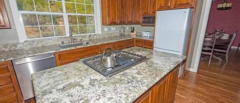 Stovetop, dishwasher, high chair