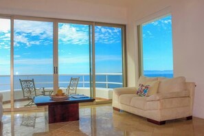 TV, stereo, offices - Heated Pool, Chef, Barman & Full Staff (Sleeps 30) (Puerto Vallarta)