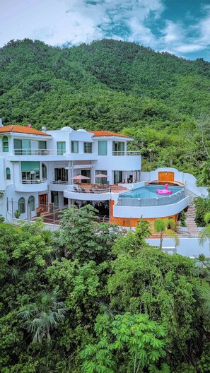 Exterior - Heated Pool, Chef, Barman & Full Staff (Sleeps 30) (Puerto Vallarta)