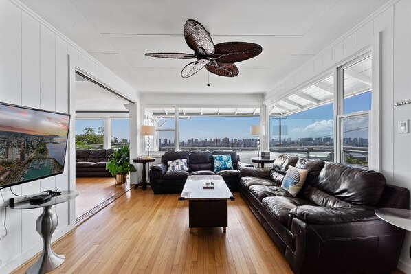 Smart TV, video games, DVD player, books